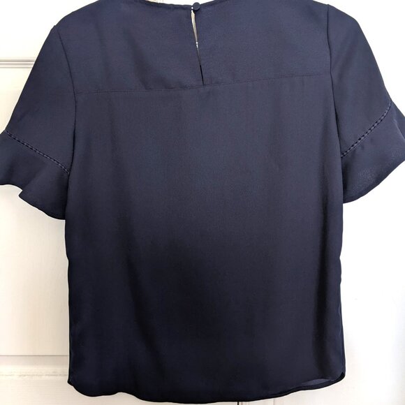 Club Monaco Short Sleeve Blouse - Picture 3 of 4